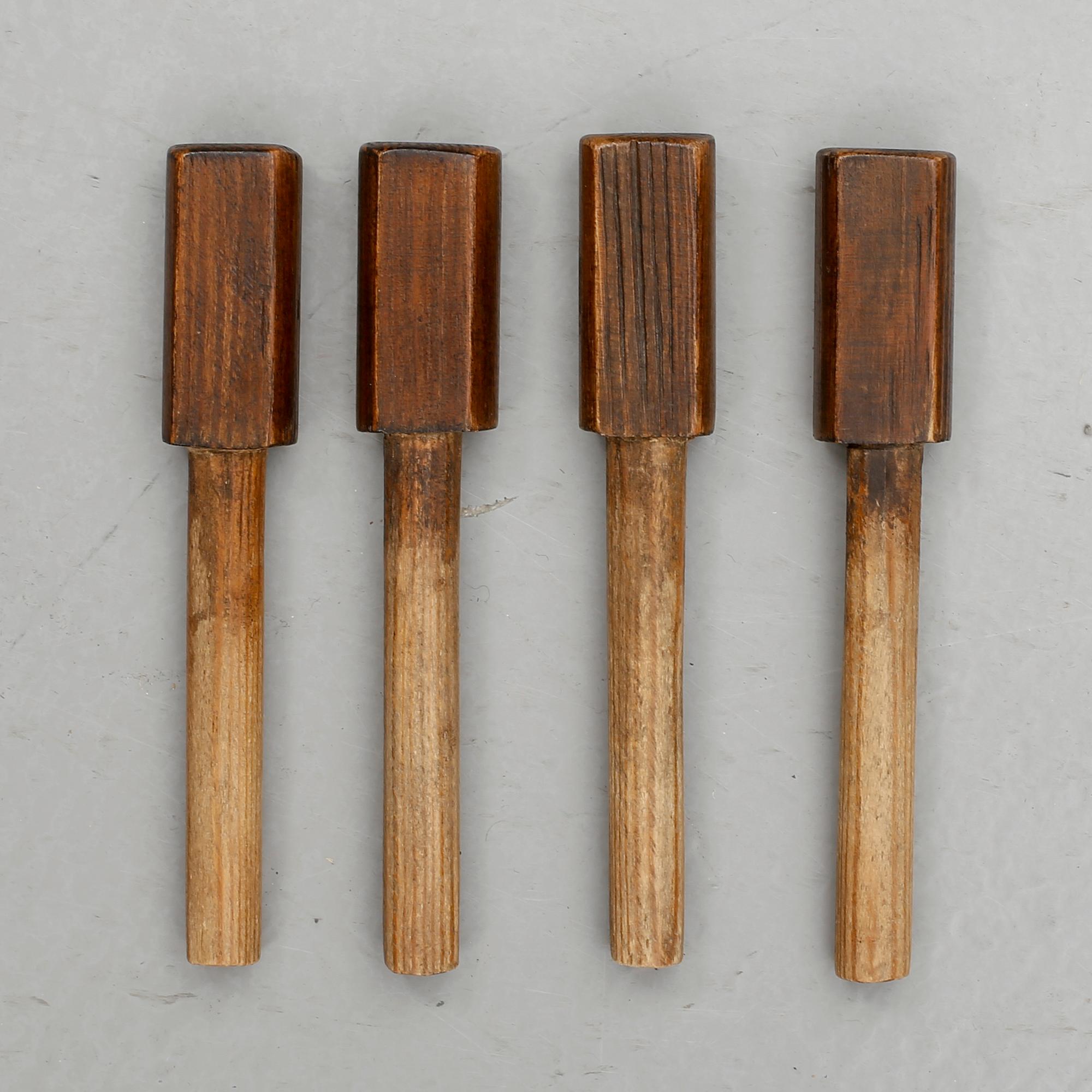 BOCKBORD, 1900-talets första hälft.