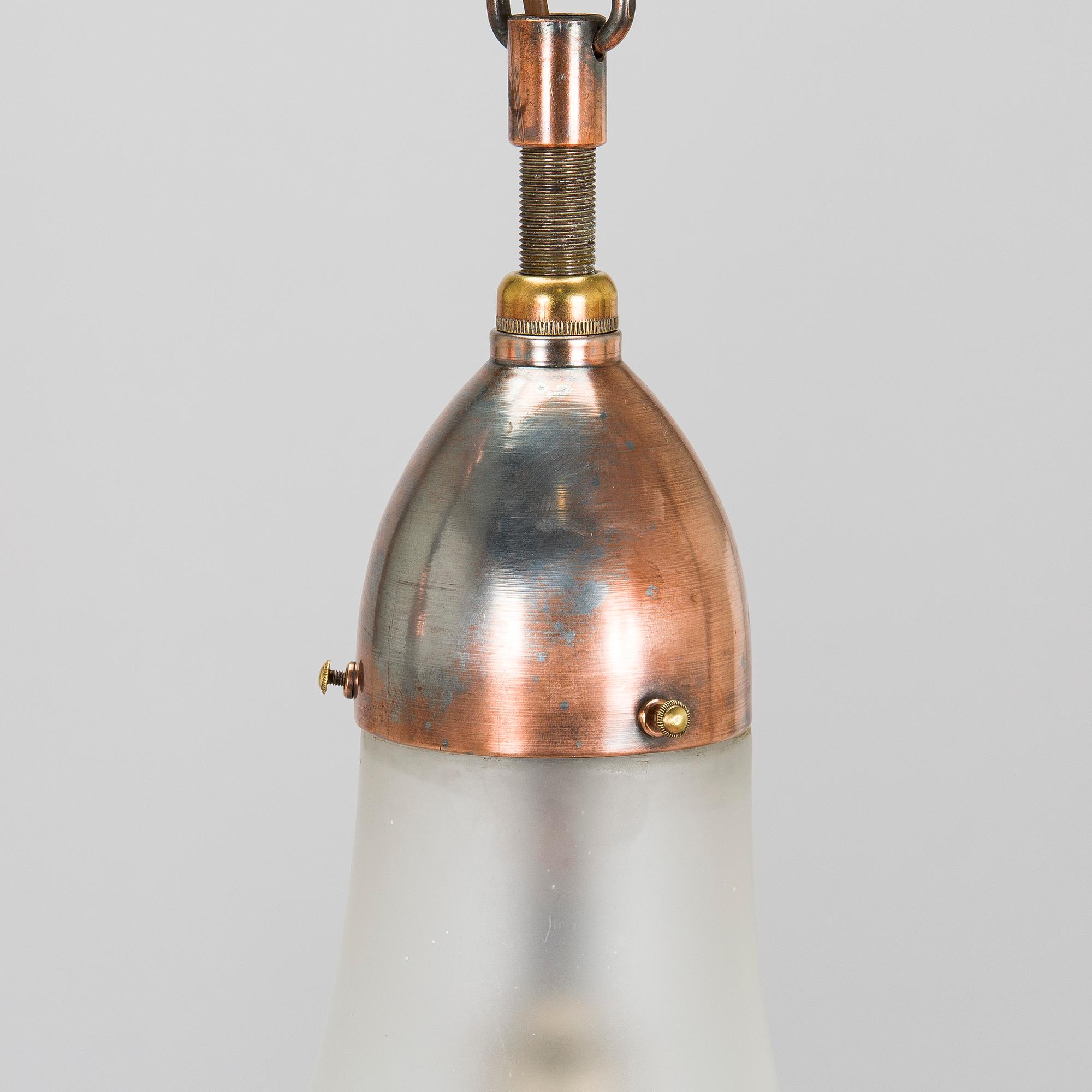 Peter Behren, kattovalaisinpari, "Luzette", AEG (Allgemeine Electricitäts-Gesellschaft), Saksa.