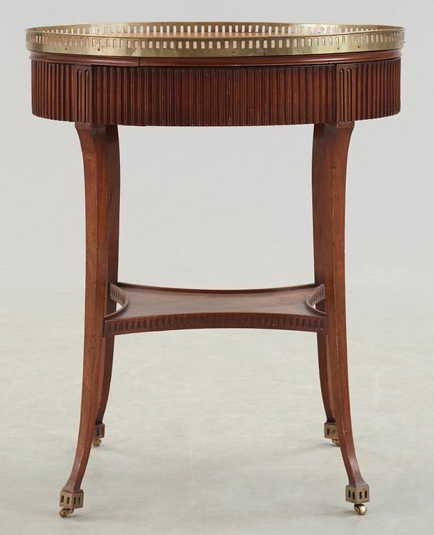 A late Gustavian table by J. C. Linning, master 1779.