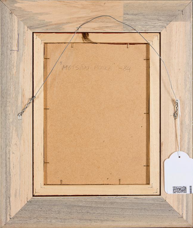 NIKOLAI LEHTO, öljy levylle, signeerattu ja päivätty -84.