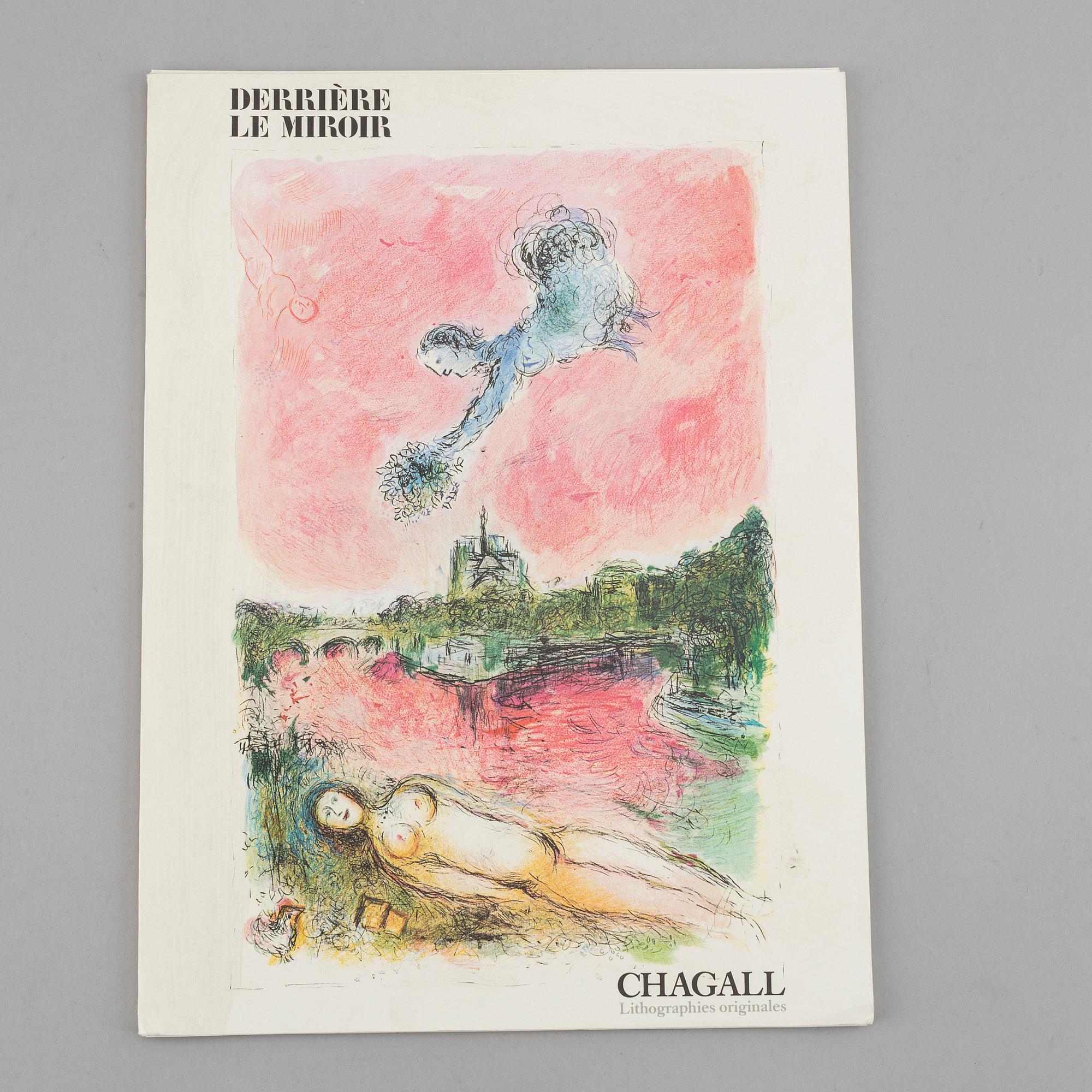 ART MAGAZINES, 3 numbers, Derrière le miroir, between 1970-1981.