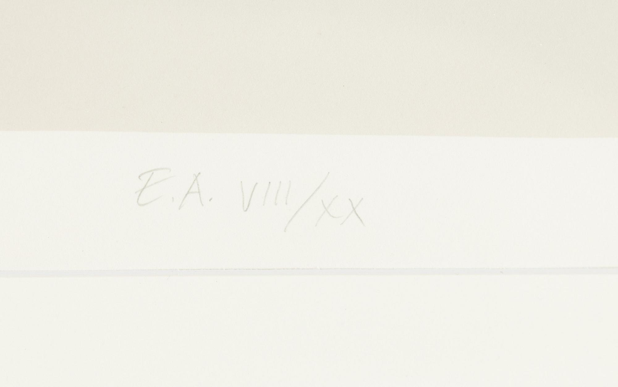 Yrjö Edelmann, färglitografi, 1993, signerad EA VII/XX.