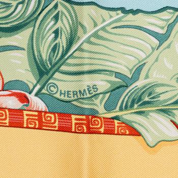 Hermès, scarf, "Aloha".