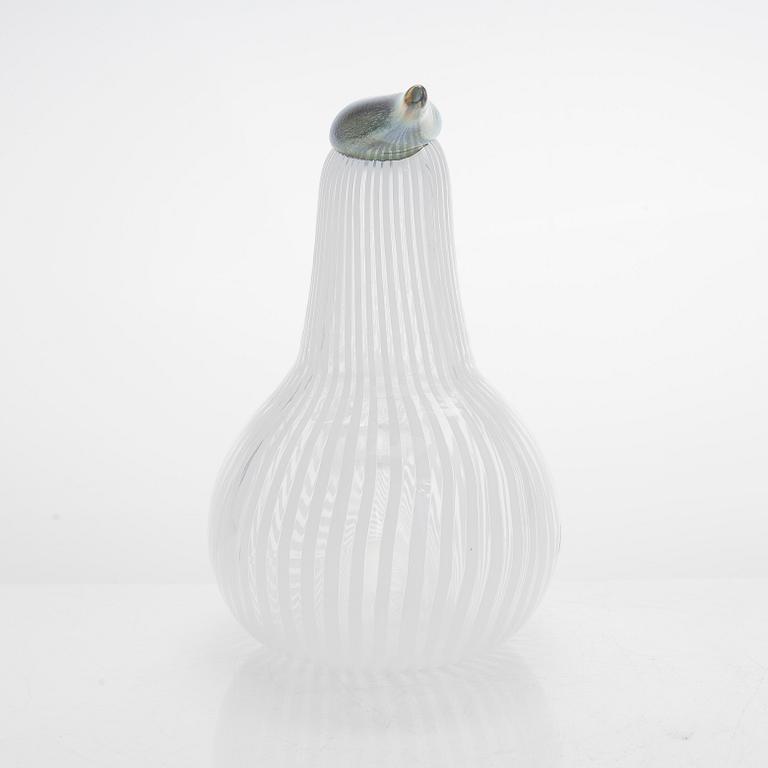 Oiva Toikka, Glass bird, Finland's 75th Independence Year, sign. Suomen sotka Oiva Toikka, Nuutajärvi 1992, 136/1992.