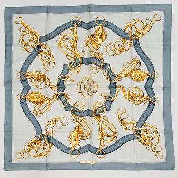 HERMÈS, SIDENSCARFAR, 2 st.