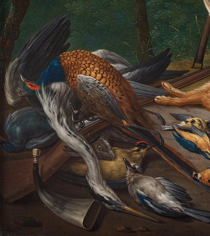 Pieter Snyers (Snijers) Tillskriven, Jaktstilleben.