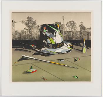 Marje Üksine, "Sügisene vaikelu II".