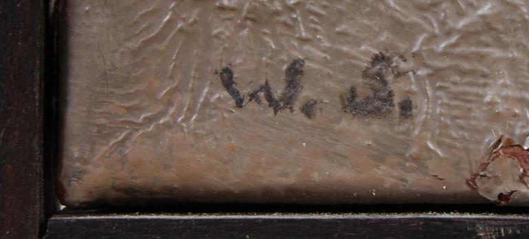 WIKING SVENSSON, olja på duk, sign.