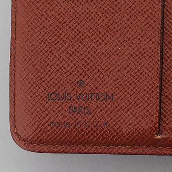 LOUIS VUITTON, a monogram canvas wallet.