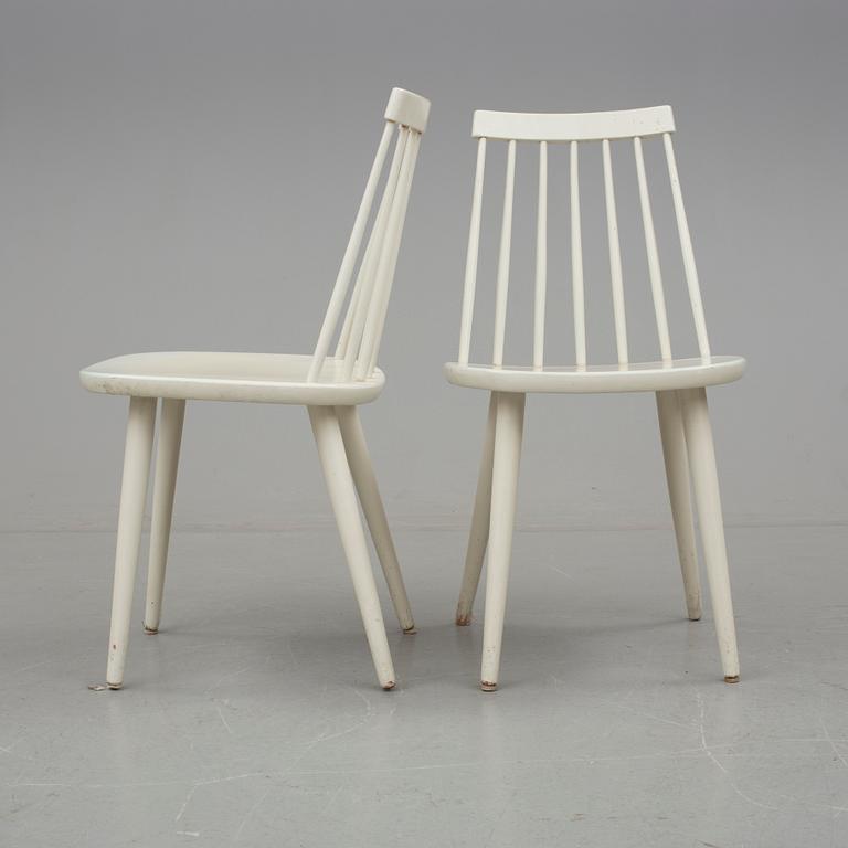 STOLAR, 4 stycken, 1900-talets mitt.