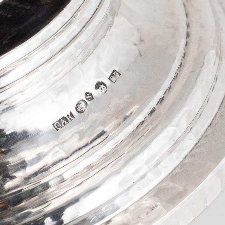 A Swedish Silver Bowl, mark of Carl Andreas Kjernås, Gothenburg 1904.