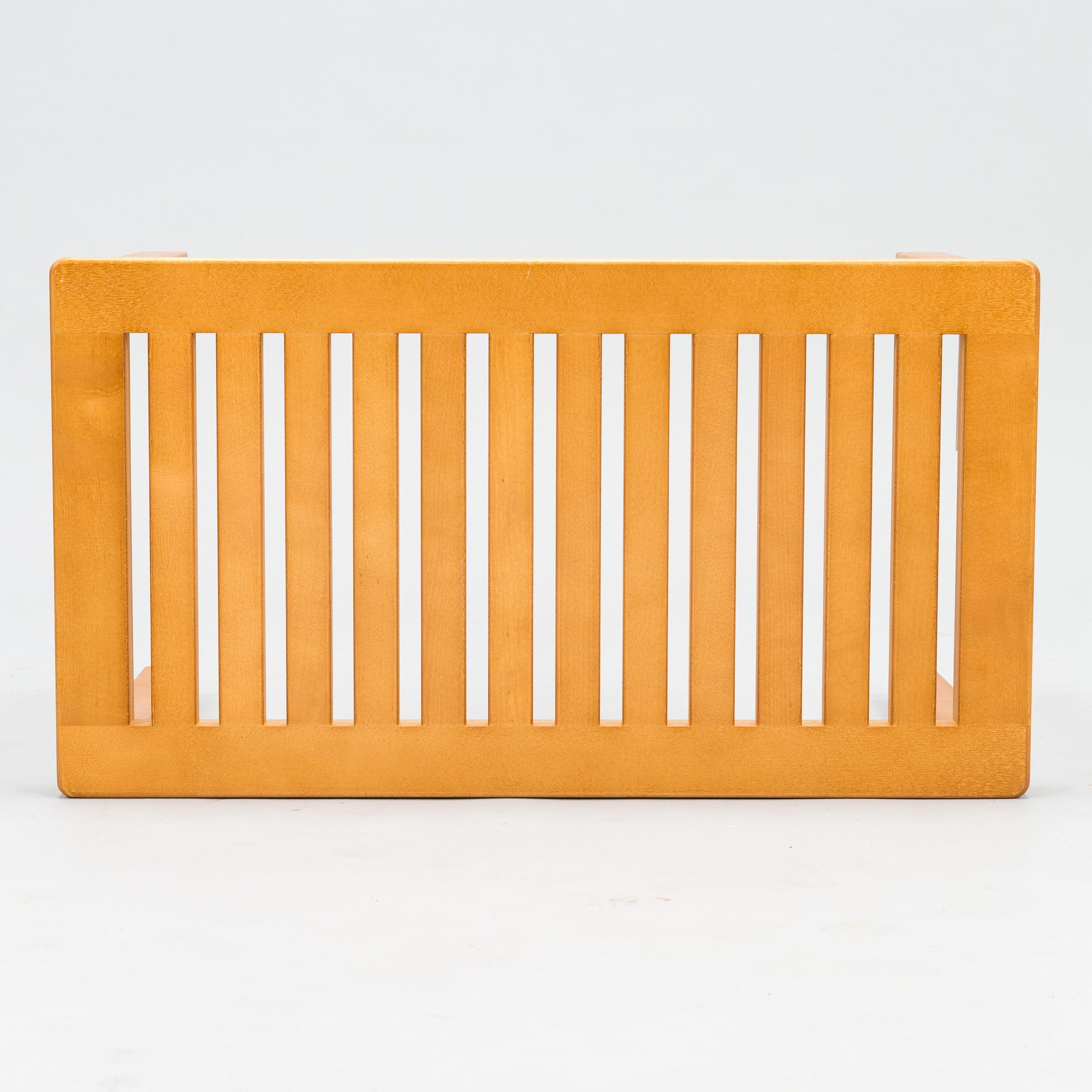 ALVAR AALTO, A '153B' bench for Artek 2004.