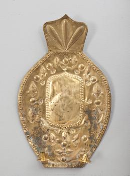 LJUSPLÅT. Barockstil, 1800-tal.