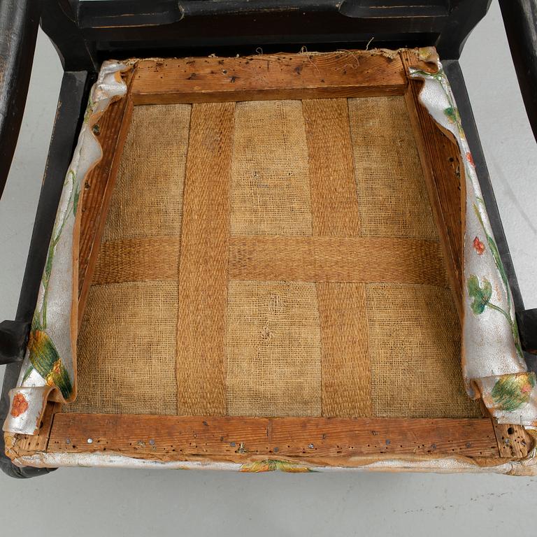 KARMSTOL, senbarock 1700-talets mitt.