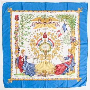 SCARF, "Liberté, Egalité, Fraternité", Hermès.