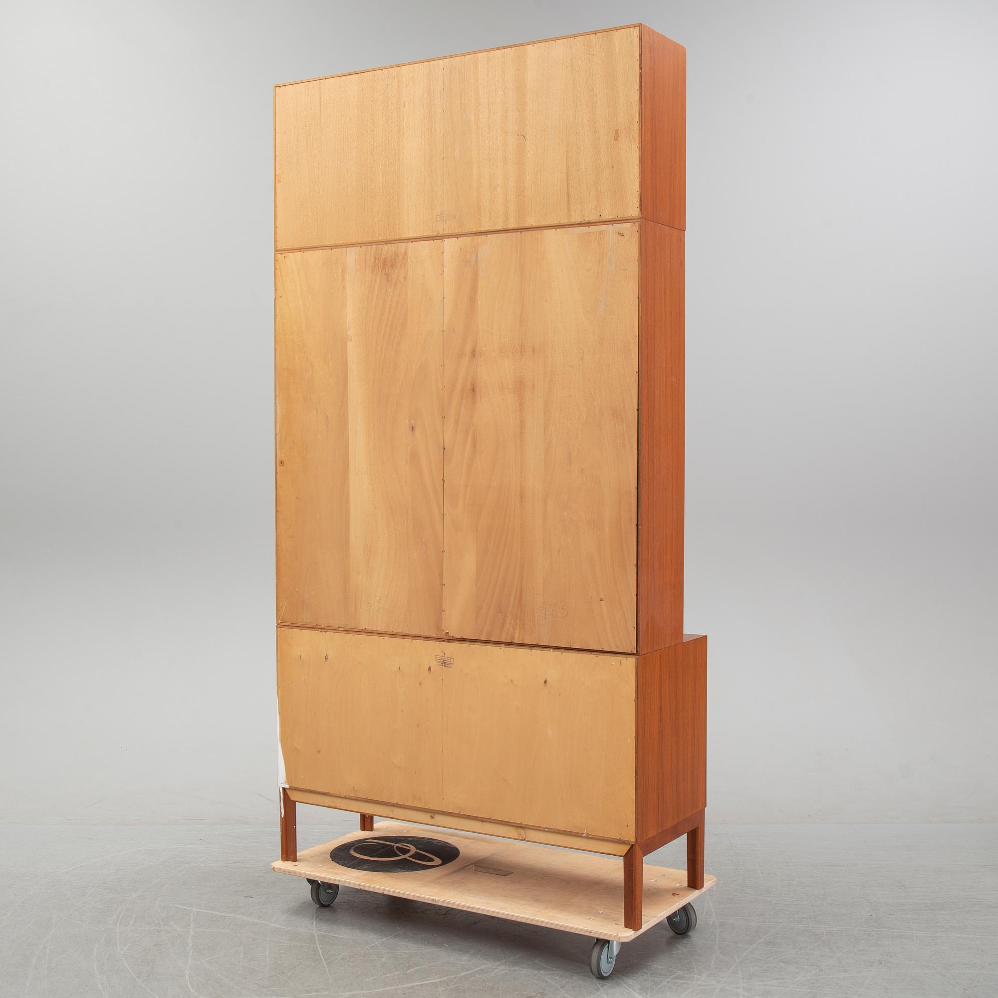 Alf Svensson, a teak bookcase, Bjästa Snickerifabrik, 1960's.