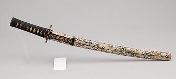 WAKIZASHI, Japan, trol shinto/shinshinto, 1600/1700-tal.