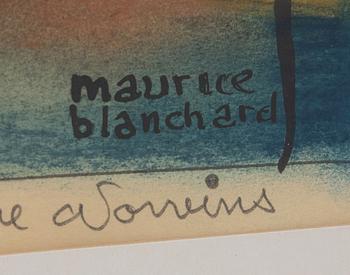 Maurice Blanchard, "Montmartre The 'Consulat' Rue Norvins".