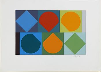 Victor Vasarely, mapp,
“Variációk”.