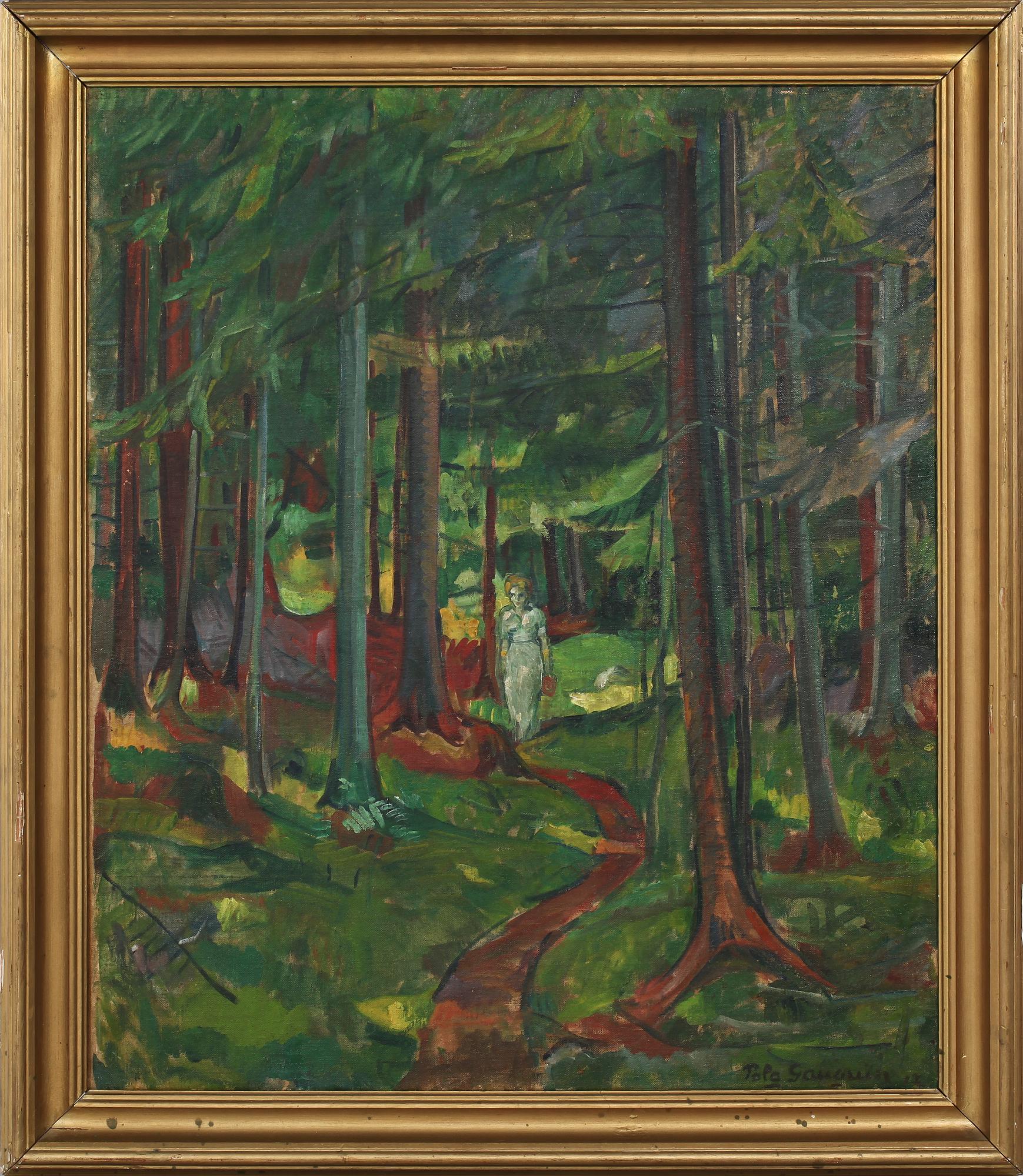POLA GAUGUIN, olja på duk, sign o dat 12?.