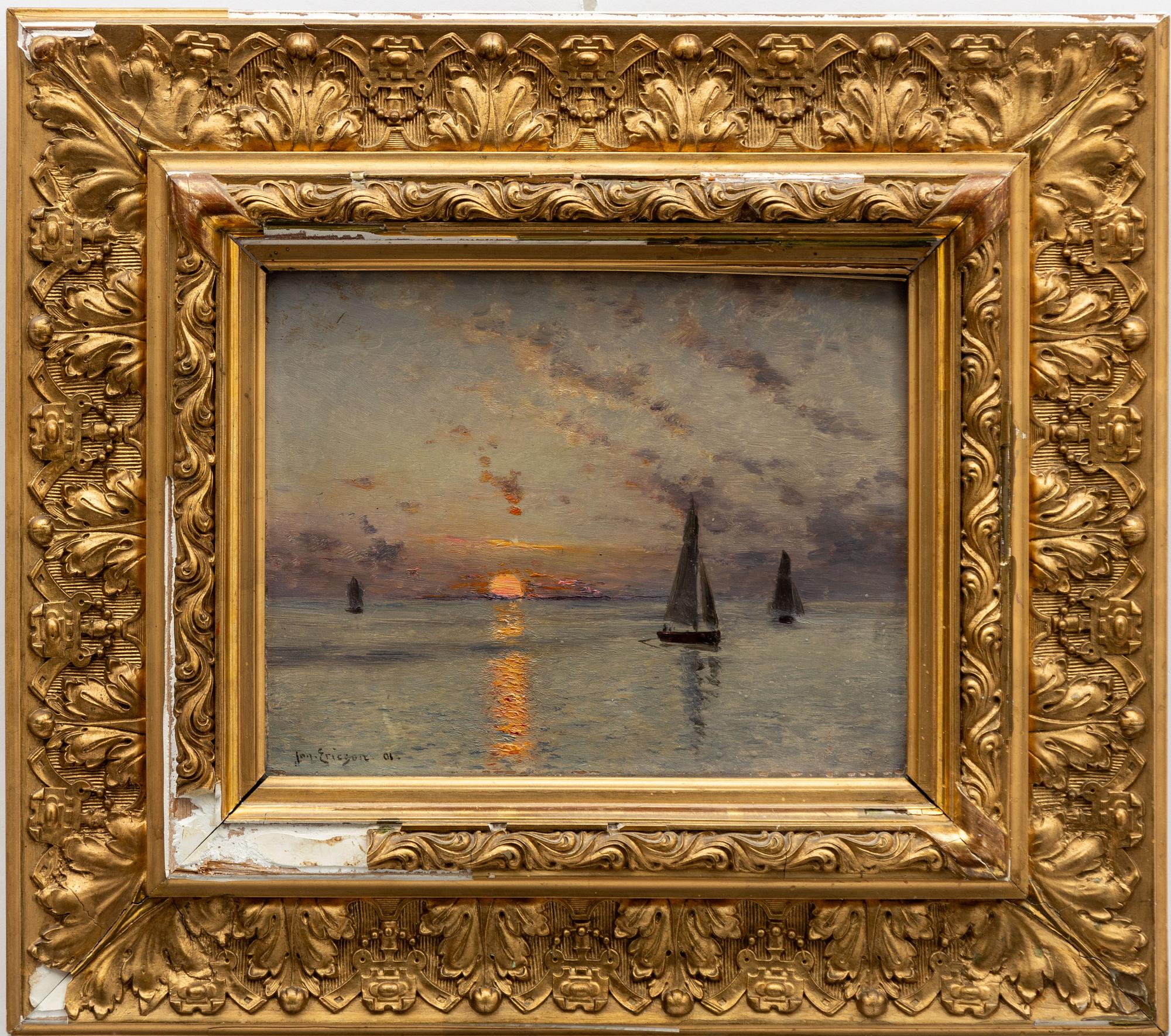 Johan Ericson, Seglats.