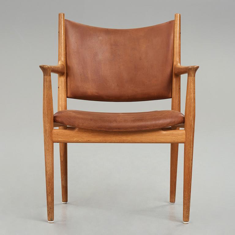 HANS J WEGNER, a model "JH 513" chair for Johannes Hansen, 1960's.
