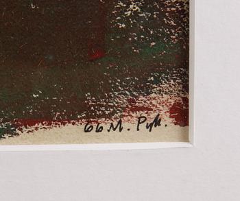 PYK, MADELEINE, blandteknik, sign.