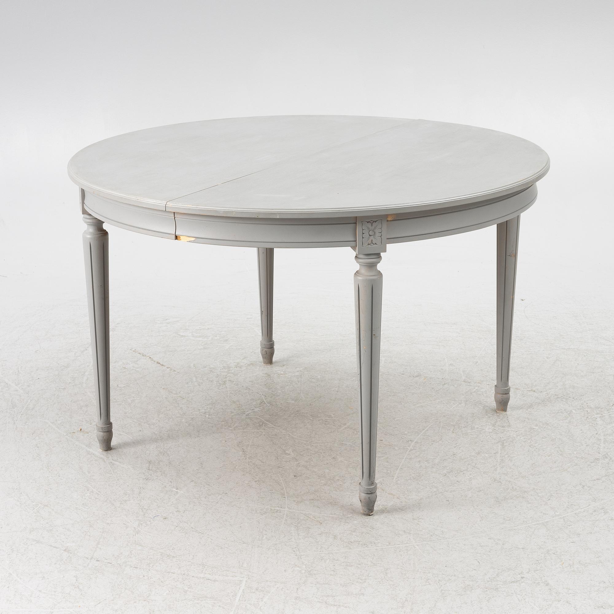 Matbord, gustaviansk stil, 2000-tal.