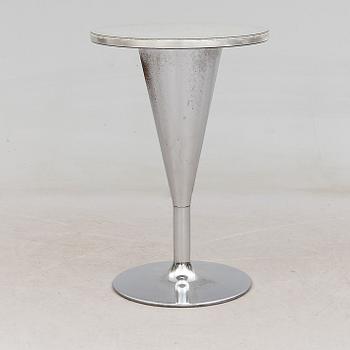 CAFÉBORD, förkromad metall, 1900-talets mitt.