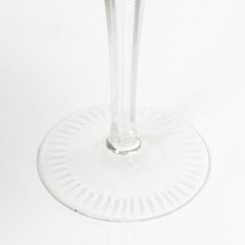 Wine glasses, 20th century (13 pcs).
