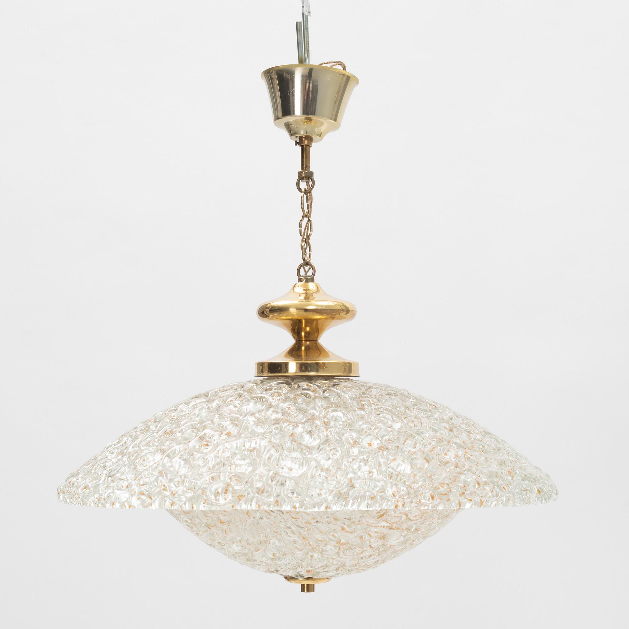 A ceiling lamp, 1960s/70s.