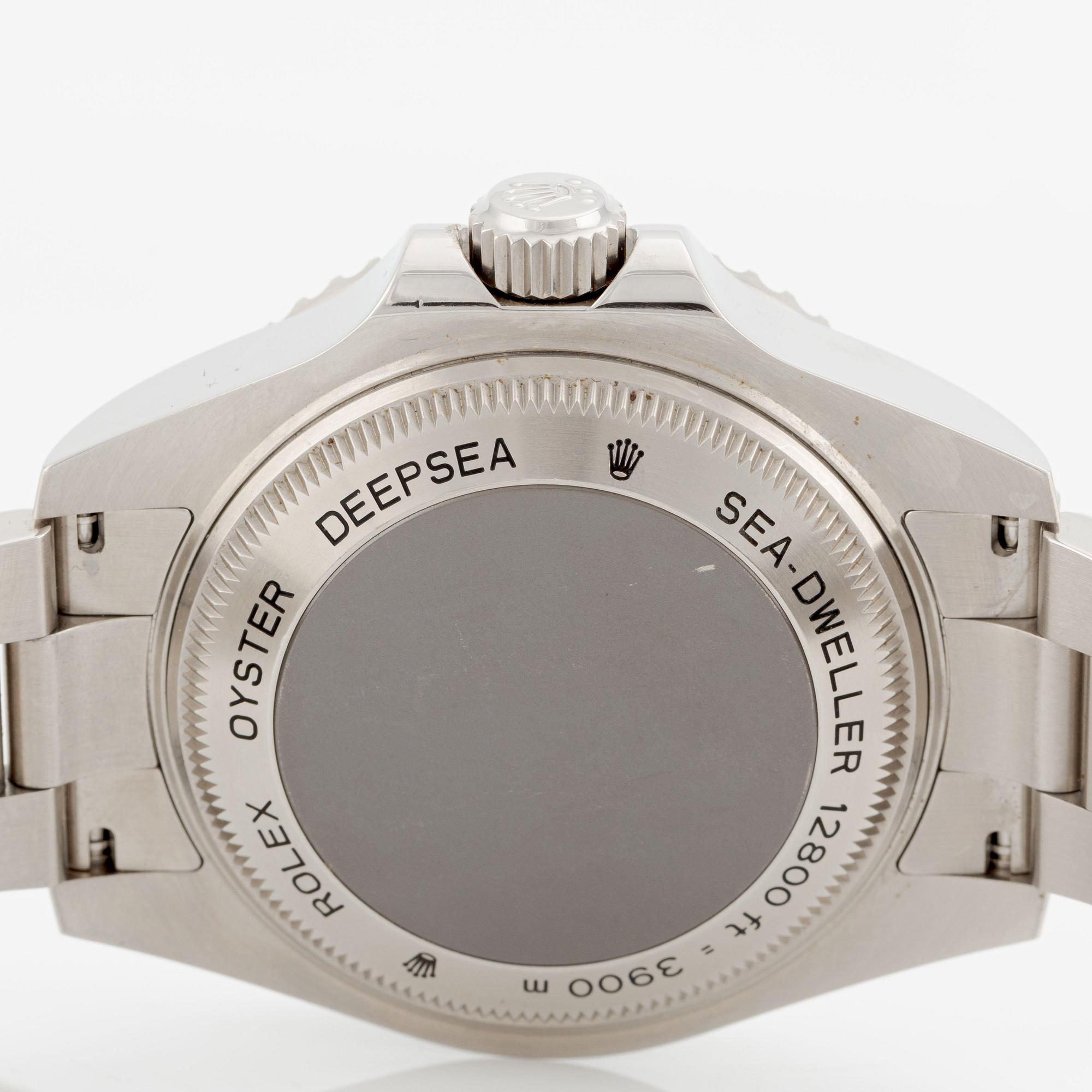 Rolex, Deepsea, Sea-Dweller, wristwatch, 44 mm.