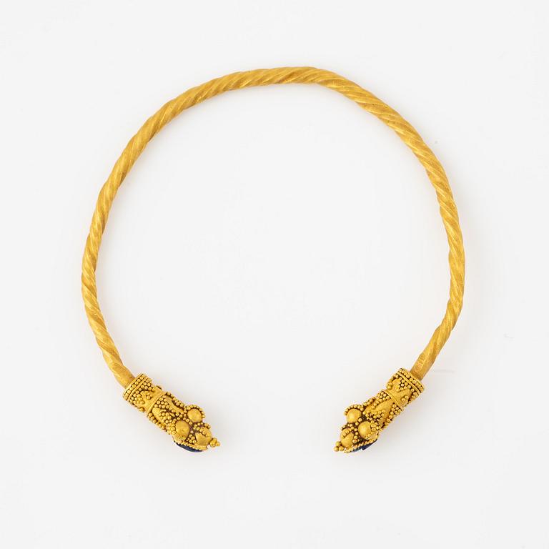Armring, guld, Greko-Romersk-stil, sentida.