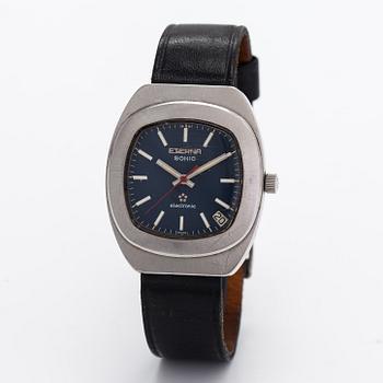 Eterna Sonic, electronic, wristwatch, 35 mm.
