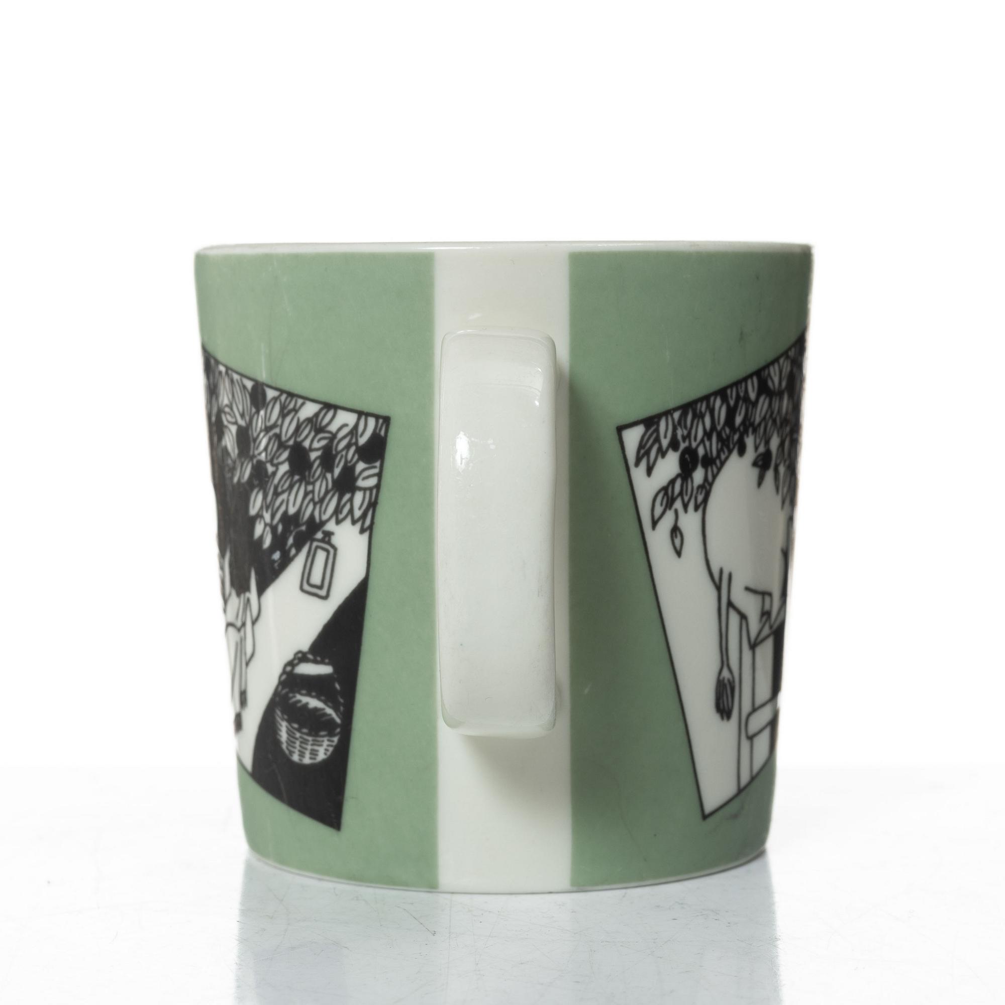 Muminmugg, porslin, Arabia, Finland 1990-1993.