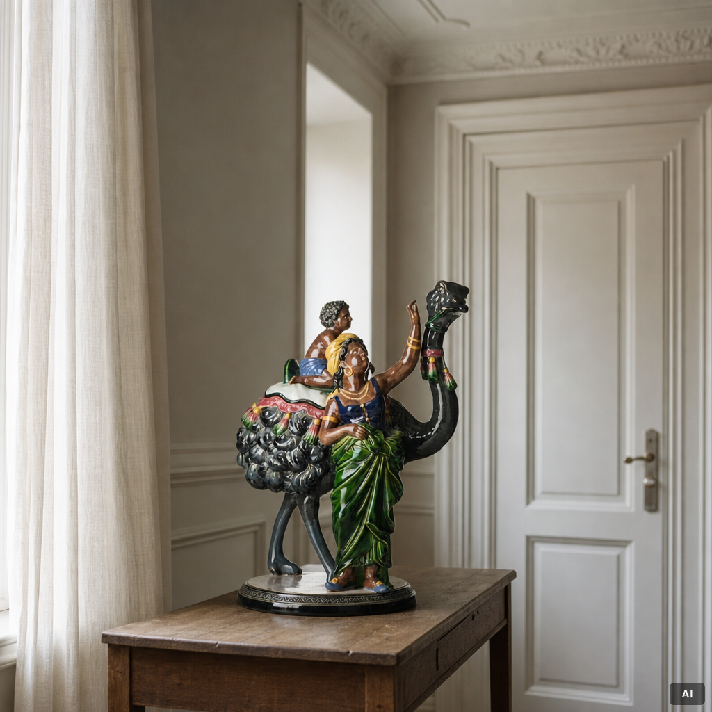 A table centerpiece, Gerbing & Stephan, Germany, late 19th century.