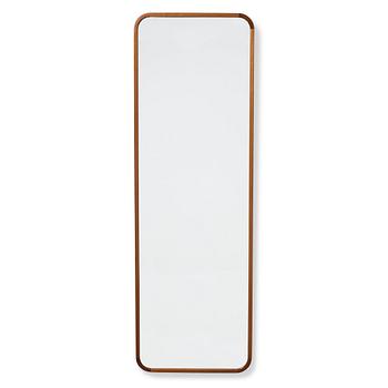 406. Josef Frank, A Josef Frank mahogany wall mirror, model nr 888, Firma Svenskt Tenn 1950's-60's.