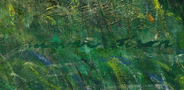 INGVAR OLSON, olje på duk, signerad.