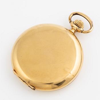 Pocket watch, hunter, 51.5 mm.