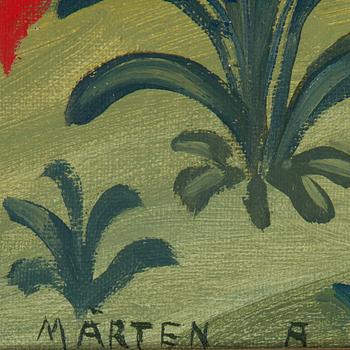 MÅRTEN ANDERSSON, oil on canvas, signed.