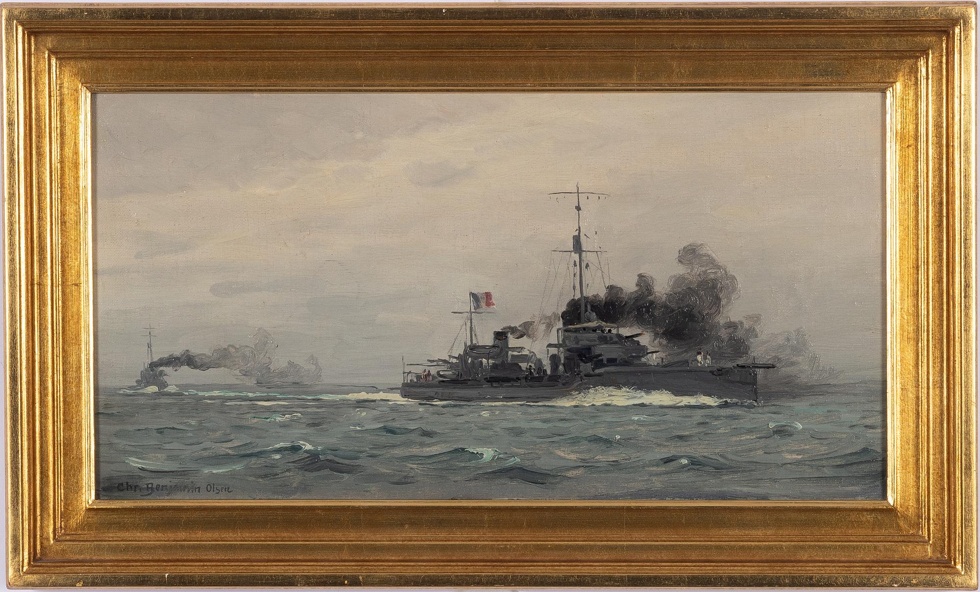 Christian Benjamin-Olsen, French torpedo boats.