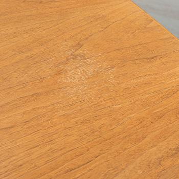 A five-piece walnut 'Ambassadör' dining suite by Carl Malmsten.