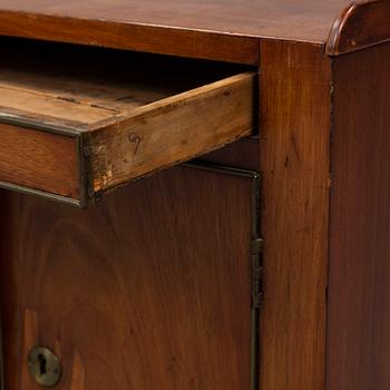 A Swedish 18th century late gustavian bedside table.