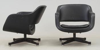 EERO AARNIO, fåtöljer, ett par, "Grand Chairs", formgivna 1962.