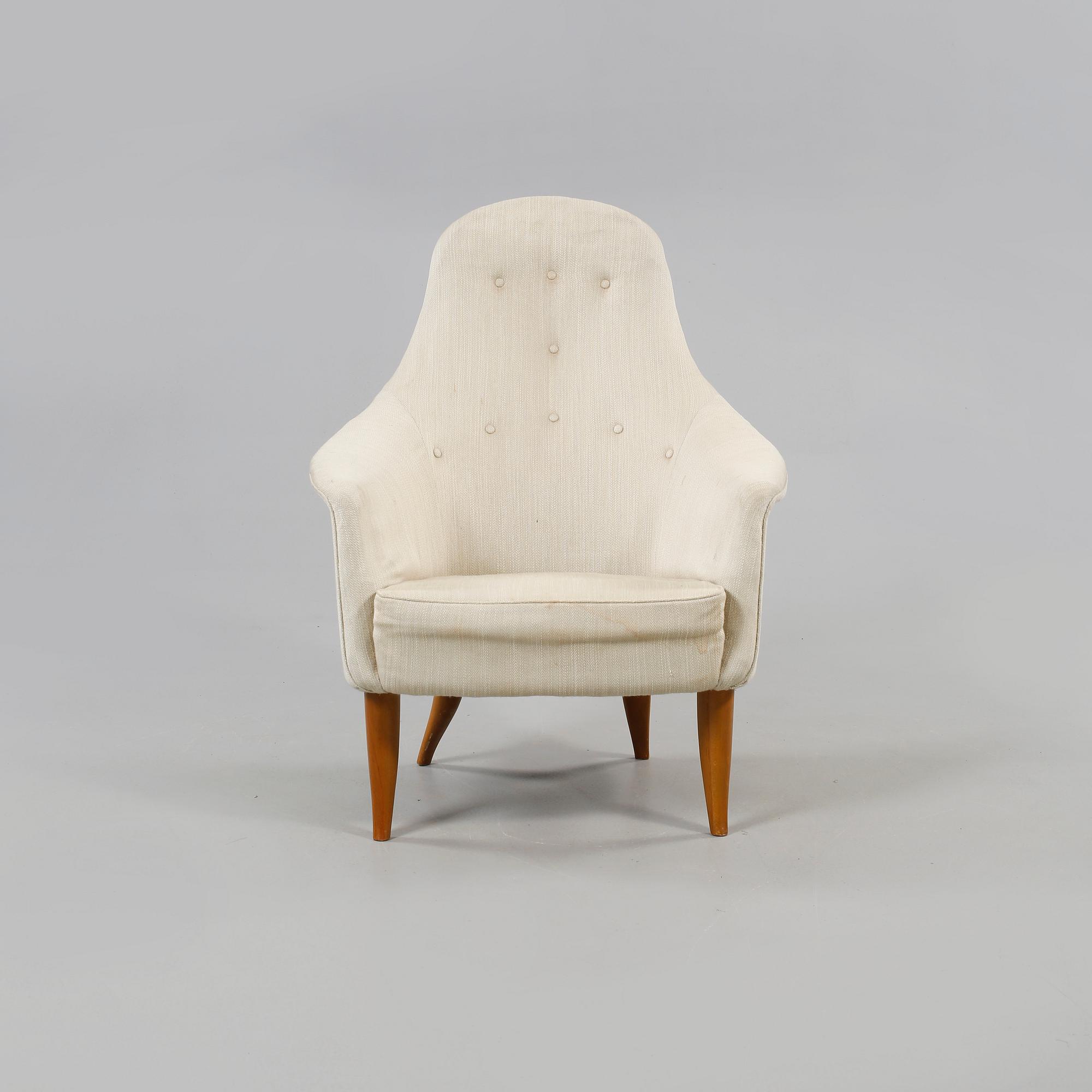FÅTÖLJ, "Stora Adam" ur Paradiset, Kerstin Hörlin-Holmquist, NKs Triva-serie, 1900-talets andra hälft.