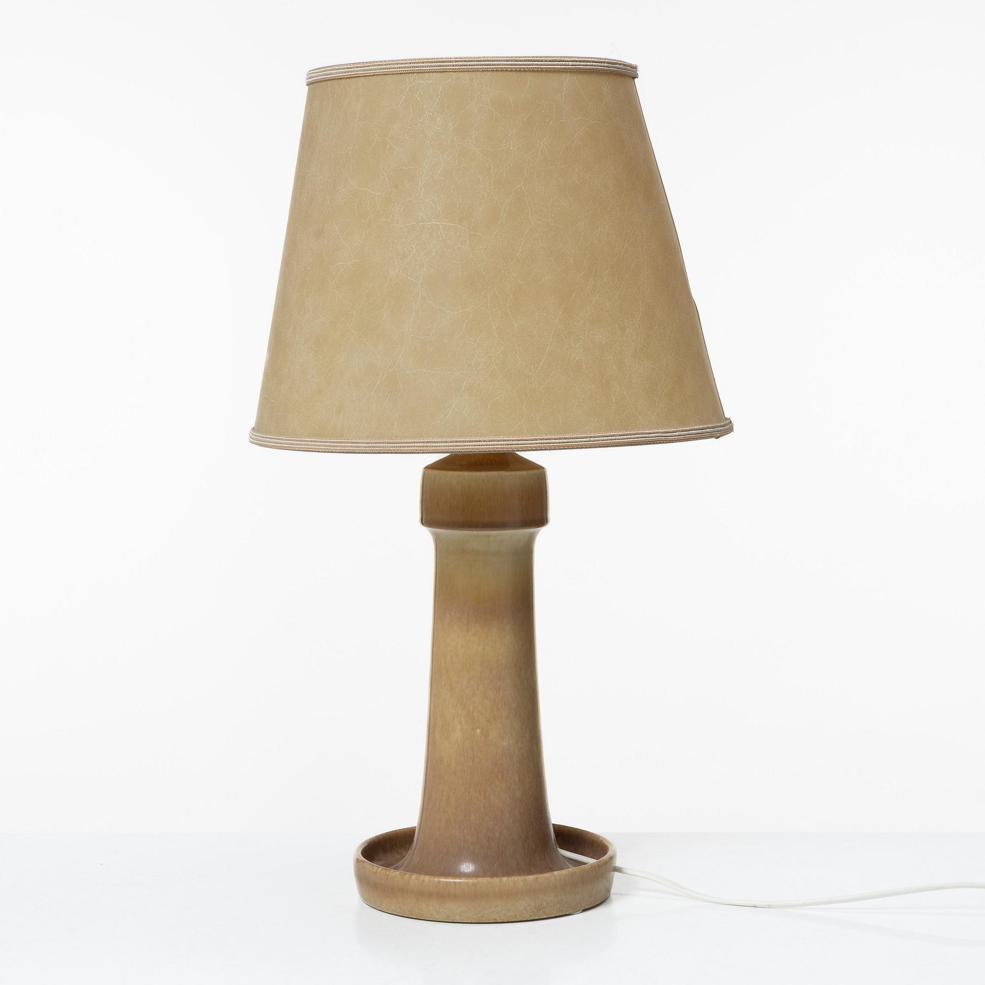 Sven Wejsfelt, bordslampa, Gustavsberg Studio, 1986.