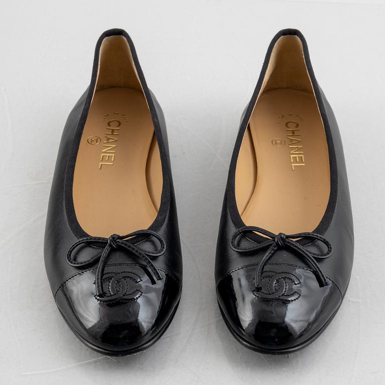 Chanel, ballerina shoes, size 40.