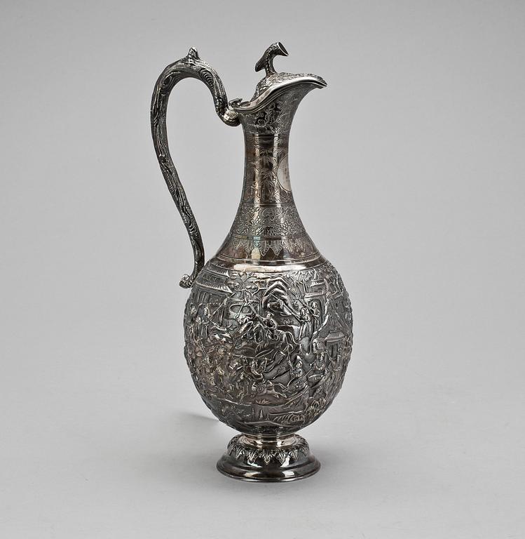 PRISKANNA, silver, Wang Hing&Co, Hong Kong 1888. Tot vikt ca 760 gram.