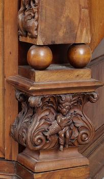 A Baroque-style cupboard.