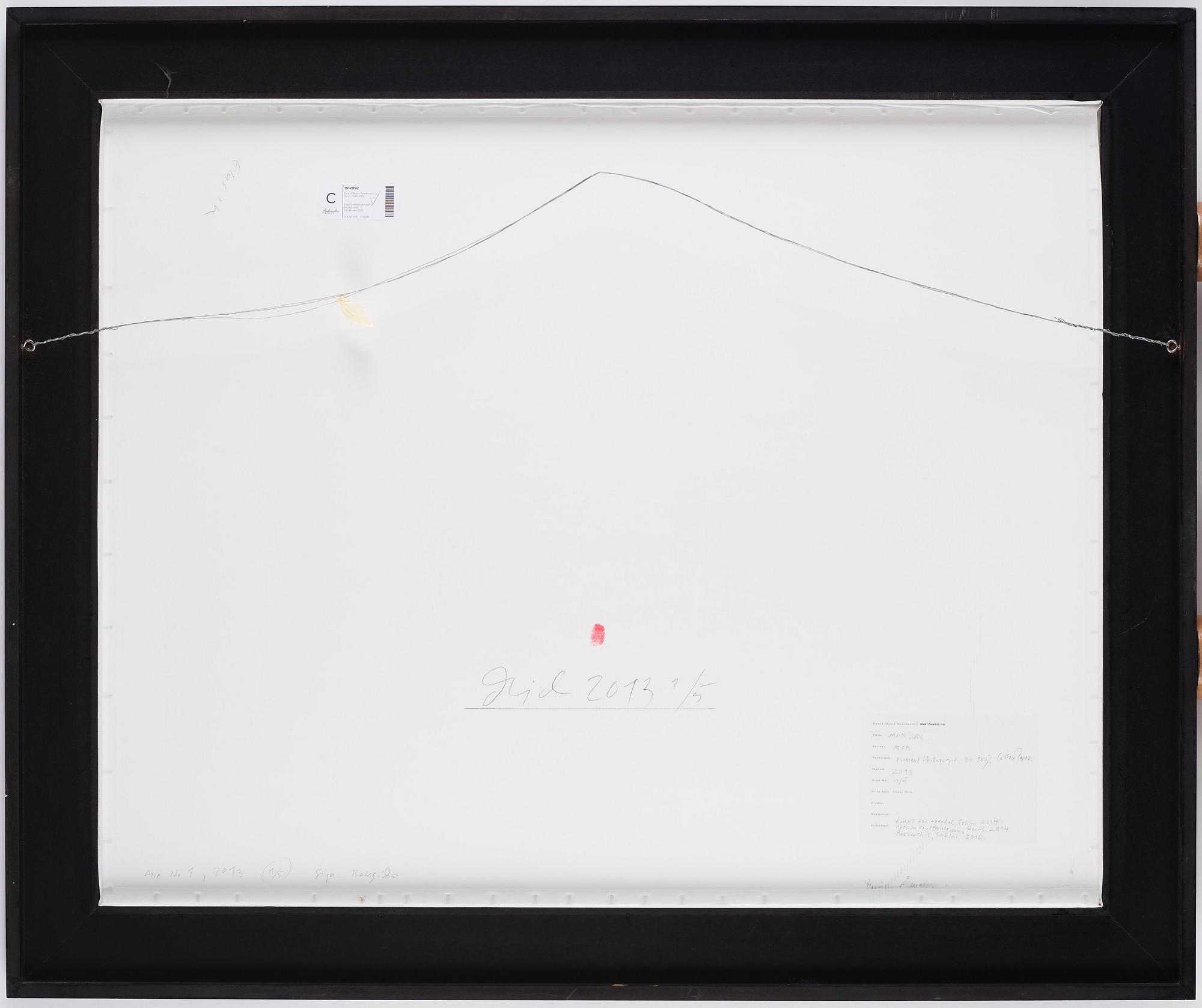 Dawid (Björn Dawidsson), "MOR No. 1", 2013.